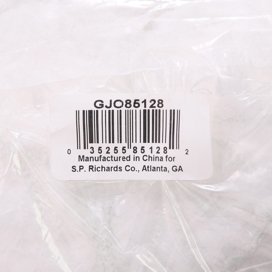 Genuine Joe Beard Cap - Recommended for: Laboratory, Food Processing - White - Breathable, Comfortable - 100/Bag - 10 / 