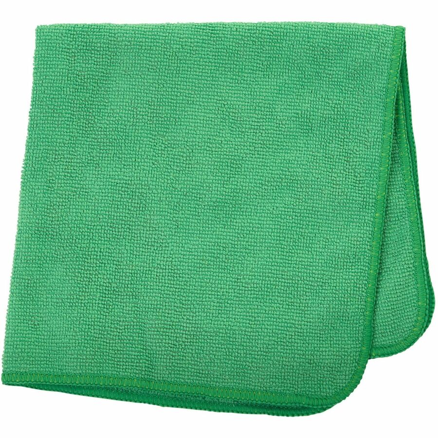 Rubbermaid Commercial HYGEN R-40 Recycled Microfiber Cloths - 12" Length x 12" Width - Reusable, Launderable, Bleach-saf