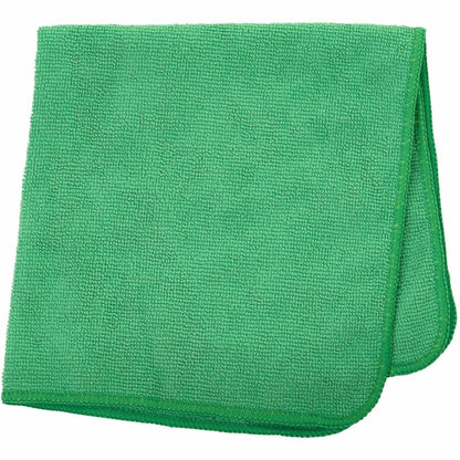 Rubbermaid Commercial HYGEN R-40 Recycled Microfiber Cloths - 12" Length x 12" Width - Reusable, Launderable, Bleach-saf