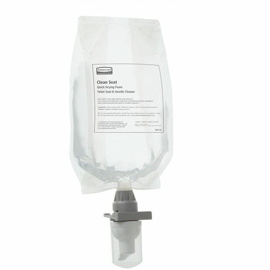 Rubbermaid Commercial TC Clean Seat Foam Dispnsr Refill - For Toilet Seat - 13.5 fl oz (0.4 quart) - Recommended For: Di