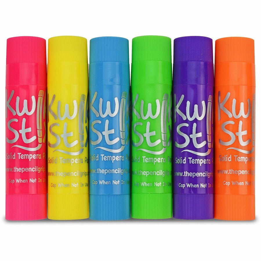 Kwik Stix Tempera Paint 24-color Mess Free Set - 24 Color(s) - Assorted, Neon, Metallic - 24 / Set