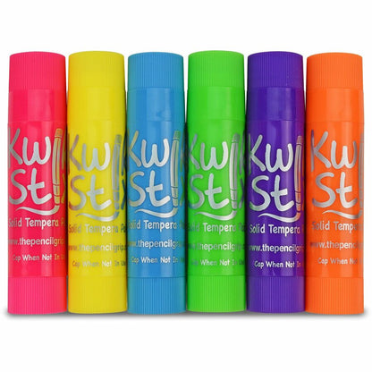 Kwik Stix Tempera Paint 24-color Mess Free Set - 24 Color(s) - Assorted, Neon, Metallic - 24 / Set