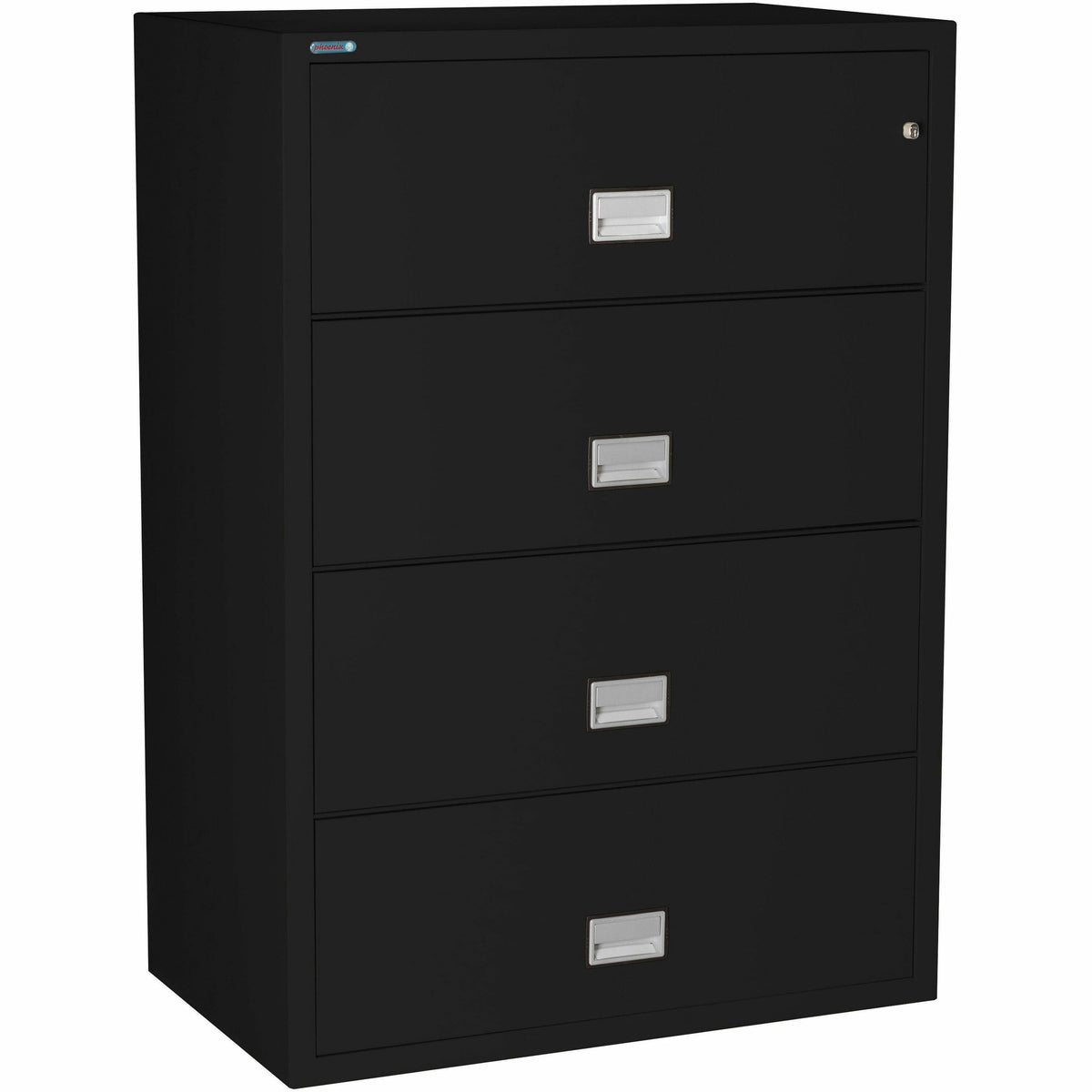Phoenix World Class Lateral File - 4-Drawer - 38.9" Width x 23.6" Depth x 54.7" Height - 4 x Drawer(s) for File - Latera