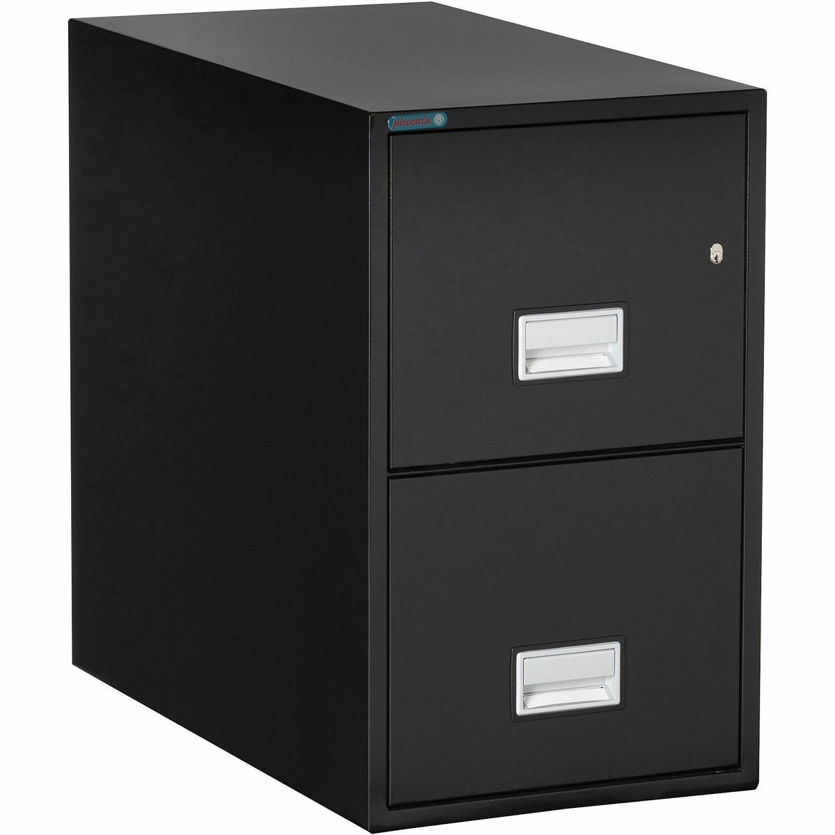 Phoenix World Class Vertical File - 2-Drawer - 16.9" Width x 31" Depth x 28" Height - 2 x Drawer(s) for File - Letter - 