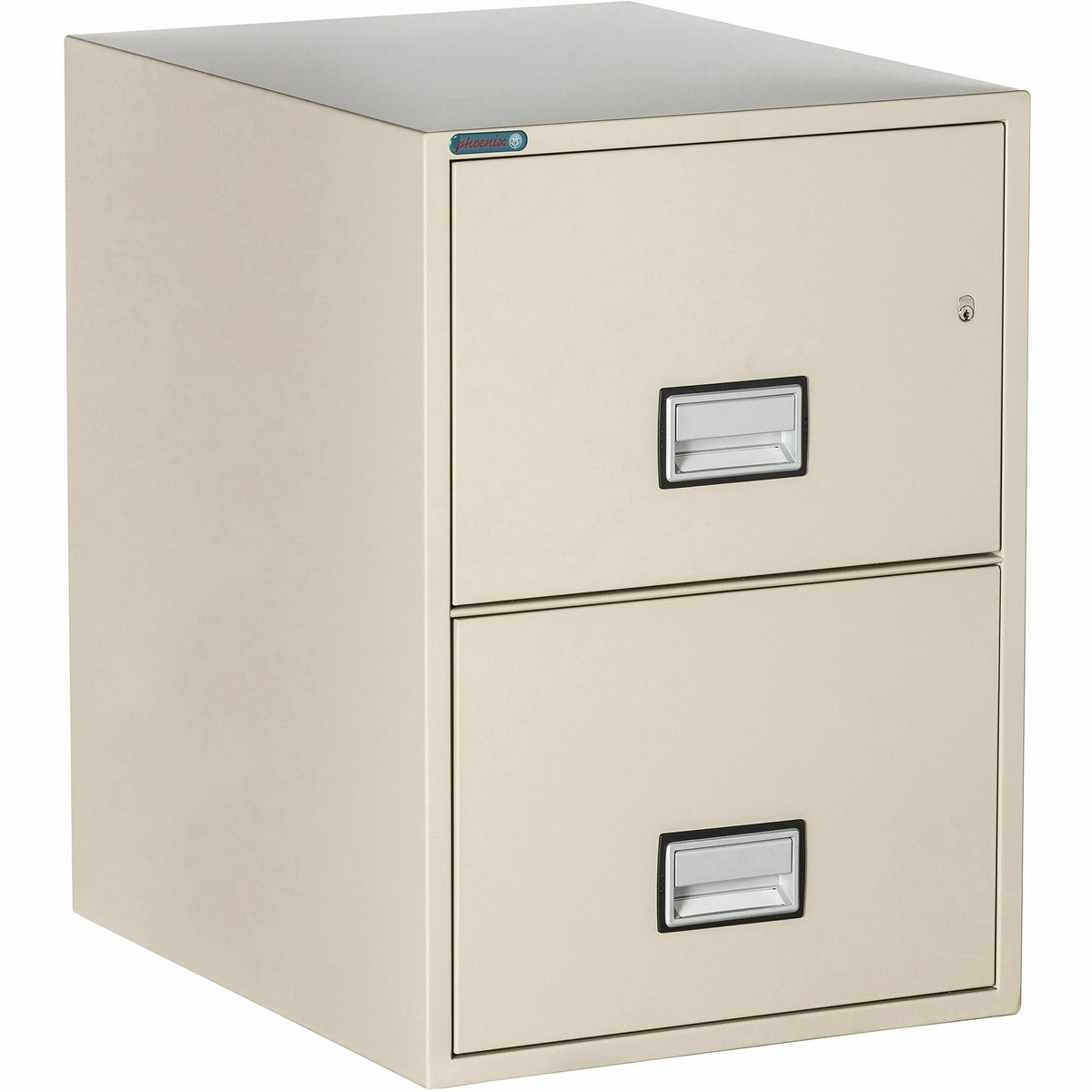 Phoenix World Class Vertical File - 2-Drawer - 19.9" Width x 25" Depth x 28" Height - 2 x Drawer(s) for File - Legal - V