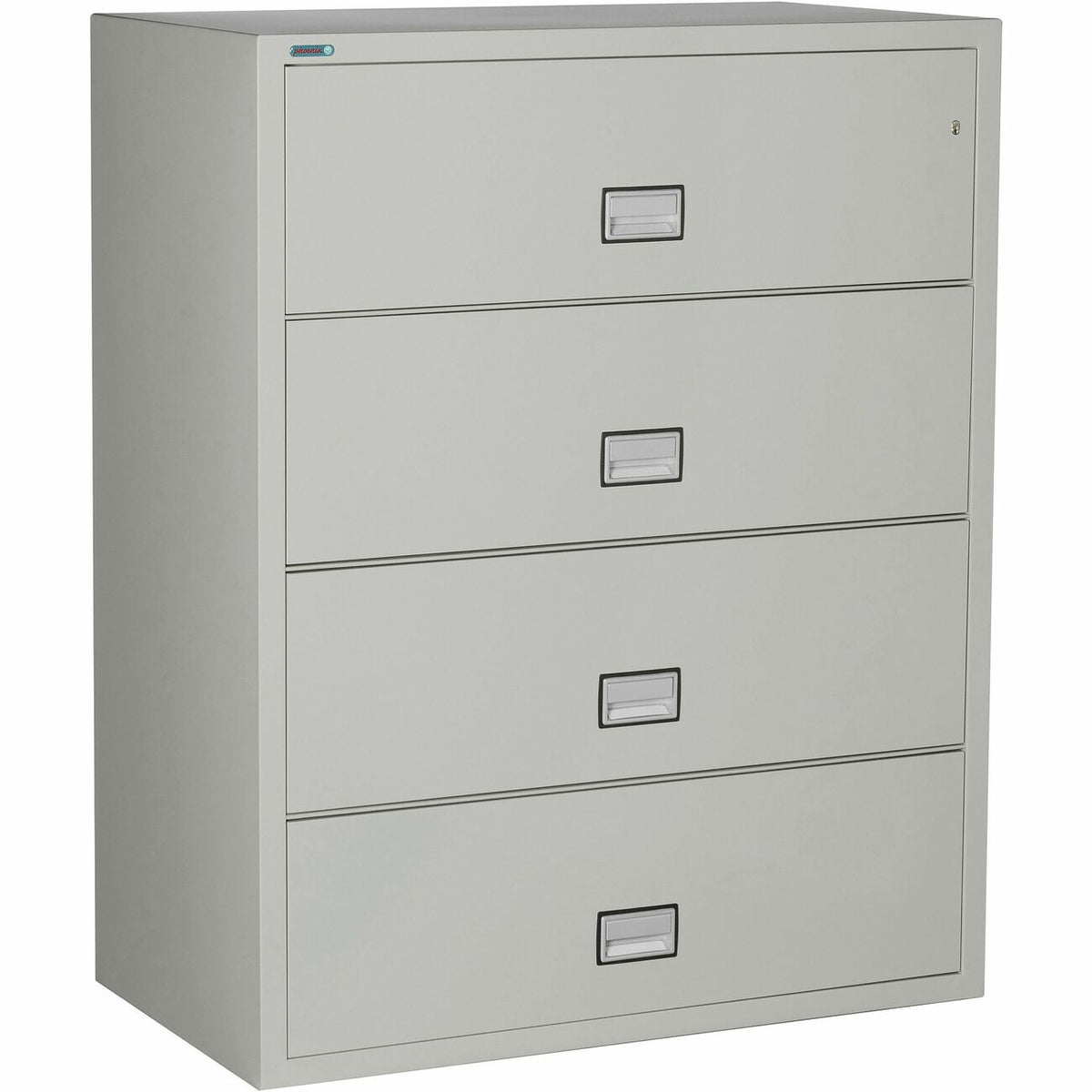 Phoenix World Class Lateral File - 4-Drawer - 44" Width x 23.6" Depth x 54.7" Height - 4 x Drawer(s) for File - Lateral 