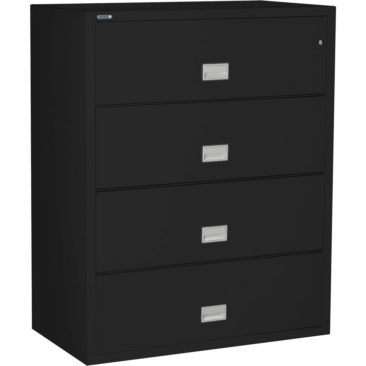 Phoenix World Class Lateral File - 4-Drawer - 44" Width x 23.6" Depth x 54.7" Height - 4 x Drawer(s) for File - Lateral 
