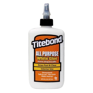 Titebond All Purpose High Strength White Glue 8 oz 5033A, Pack of 12