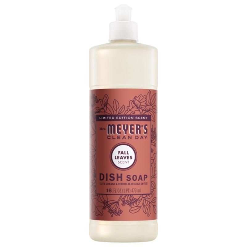 Mrs. Meyer's Clean Day Fall Leaves Scent Liquid Dish Soap 16 oz 1 pk