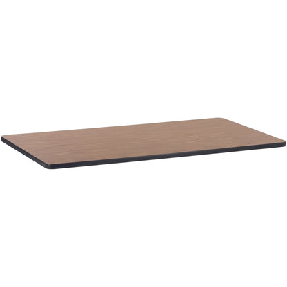 Lorell Classroom Activity Tabletop - High Pressure Laminate (HPL), Medium Oak Rectangle Top - 1 Each