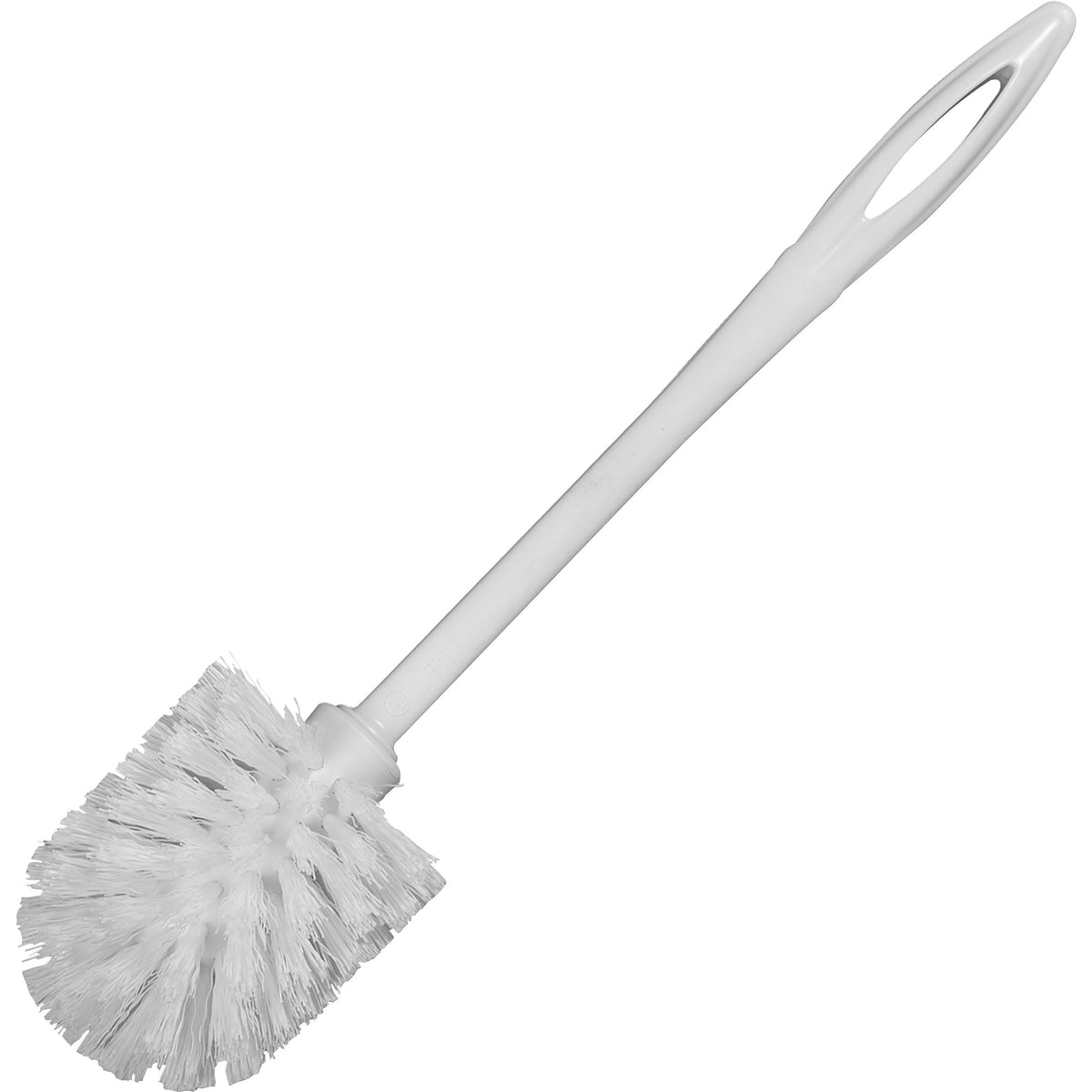 Rubbermaid Commercial Toilet Bowl Brush - Polypropylene Bristle - 1.13" Brush Face - 15" Overall Length - Plastic Handle