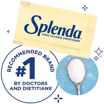 Splenda Single-serve Sweetener Packets - 0.035 oz (1 g) - Artificial Sweetener - 400/Box - 6 / Carton