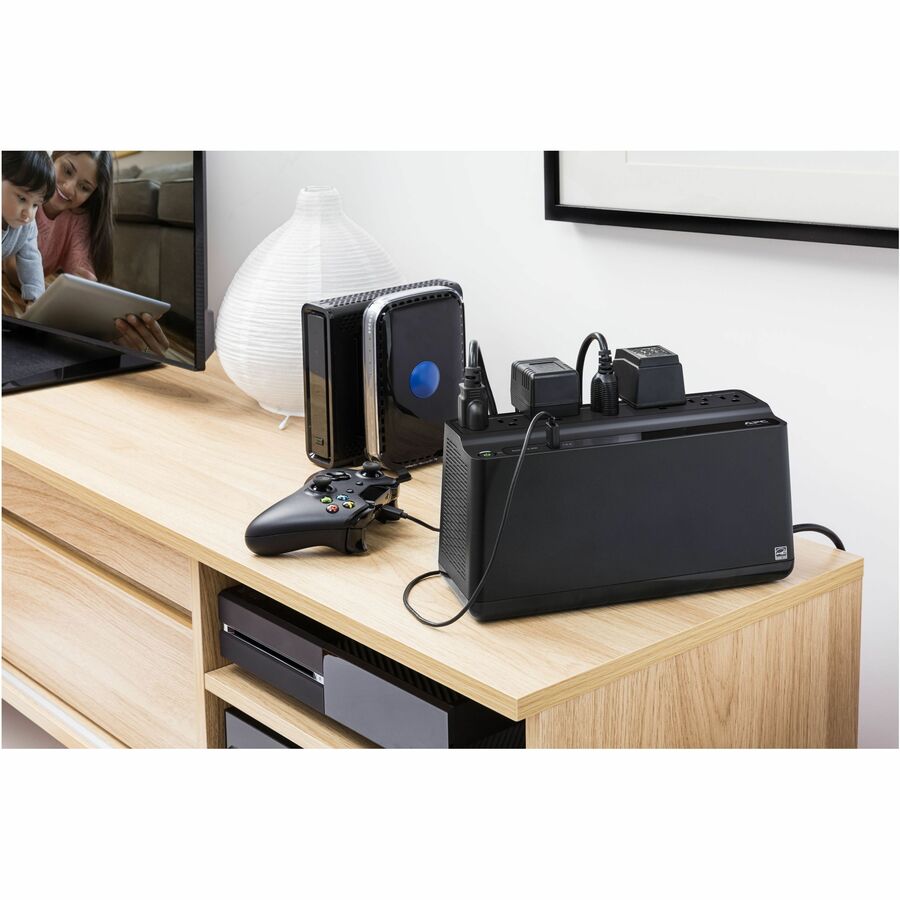 APC Back-UPS 600VA Tower UPS - Tower - 10 Hour Recharge - 3.20 Minute Stand-by - 120 V Input - 120 V AC Output - 7 x Bat