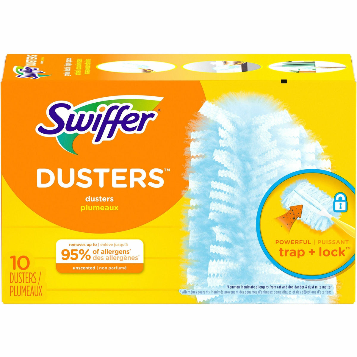 Swiffer Unscented Dusters Refills - Fiber - 10/Box - 4 / Carton