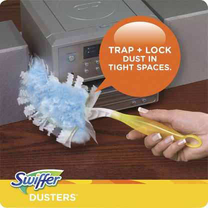 Swiffer Unscented Dusters Refills - Fiber - 10/Box - 4 / Carton