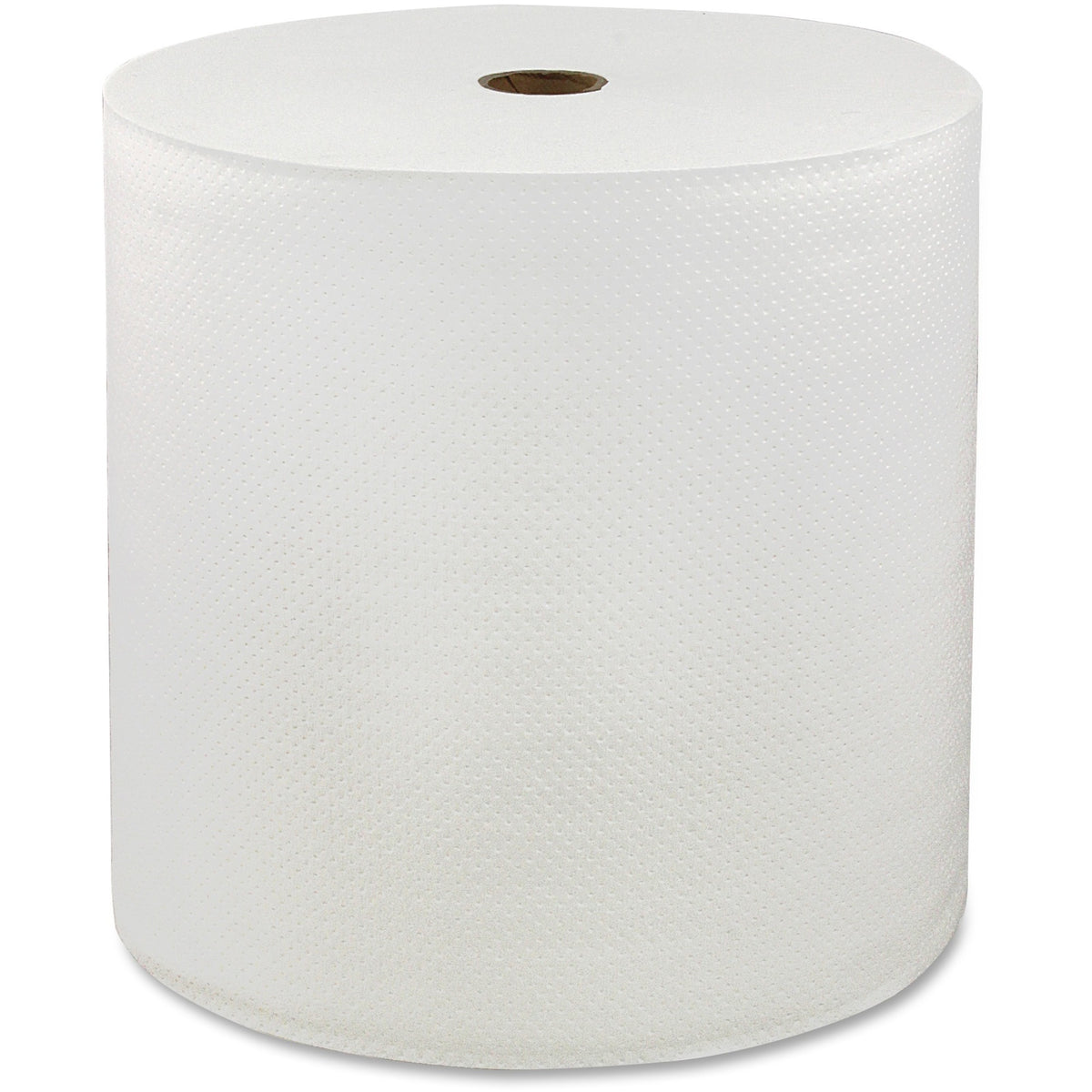 LoCor Hardwound 1-Ply Paper Towels, 850' Per Roll, Pack Of 6 Rolls - 1 Ply - 7" Width x 850 ft Length - White - 6 Rolls 