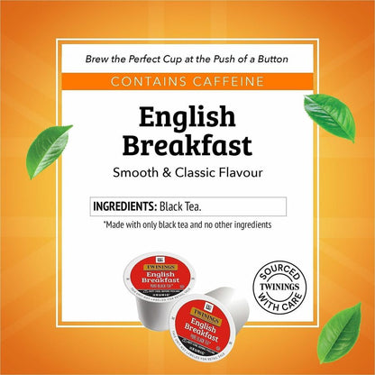 Twinings of London English Breakfast Black Tea K-Cup - 24 / Box