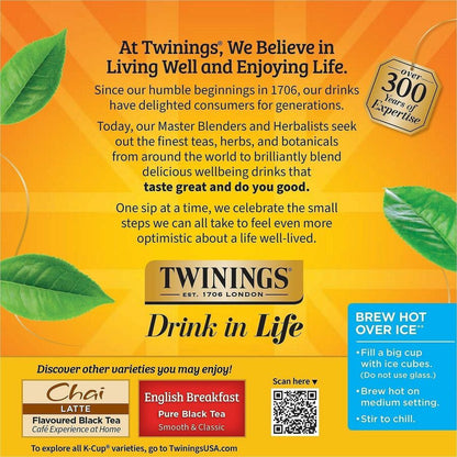 Twinings of London Earl Grey Flavoured Black Tea K-Cup - 24 / Box