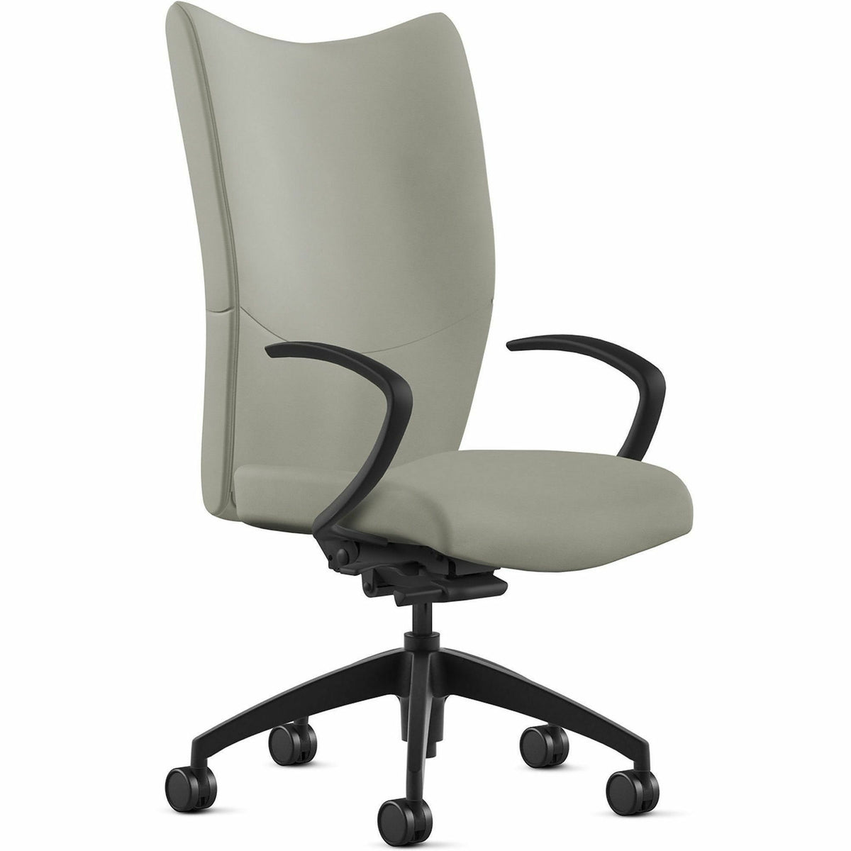 9 to 5 Seating High-Back Conference & Management - Mist Seat Color - Leather Seat Material - Mist Back Color - Leather B