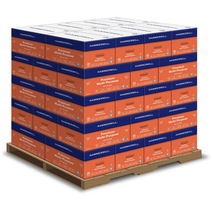 Hammermill Premium Multipurpose Paper - White - 97 Brightness - Letter - 8 1/2" x 11" - 20 lb Basis Weight - Smooth - FS
