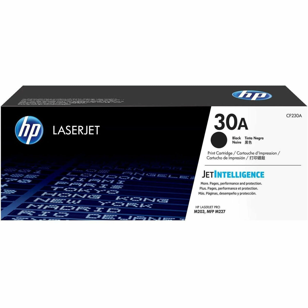HP 30A Original Laser Toner Cartridge - Single Pack - Black - 1 Each - 1600 Pages