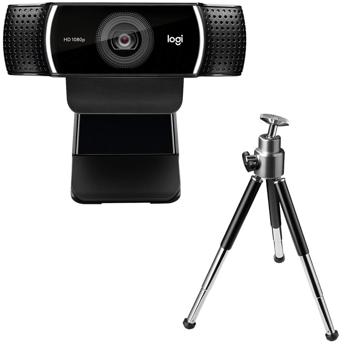 Logitech C922 Webcam - 2 Megapixel - 60 fps - USB 2.0 - 1 Each - 1920 x 1080 Video - Auto-focus - 78° Angle - 1.2x Digit