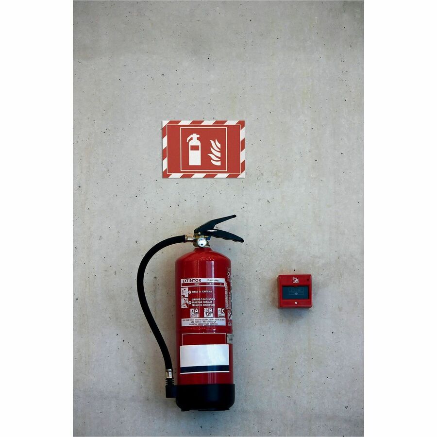DURABLE Twin-color Border Self-adhesive Security Frame - Horizontal, Vertical - Self-adhesive, Dual-sided, Magnetic, Fle