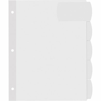 Avery® Big Tab Tab Divider - 100 x Divider(s) - 100 Tab(s) - 5 - 5 Tab(s)/Set - 8.5" Divider Width x 11" Divider Length 