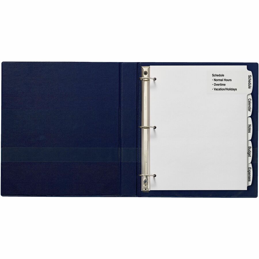 Avery® Big Tab Tab Divider - 100 x Divider(s) - 100 Tab(s) - 5 - 5 Tab(s)/Set - 8.5" Divider Width x 11" Divider Length 