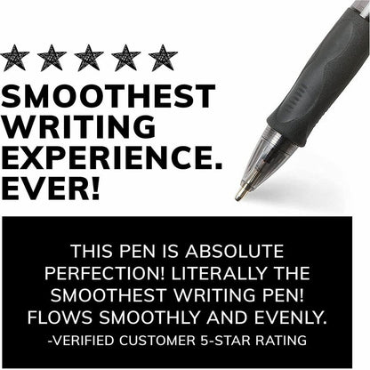 BIC Glide Bold - 1.6 mm Bold Pen Point - Refillable - Retractable - Blue Ink - Blue Barrel - Tungsten Carbide Tip - 36 /