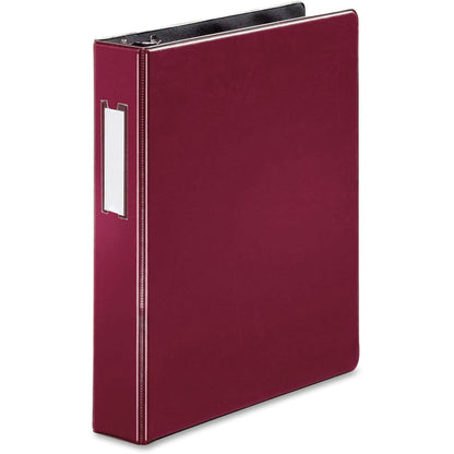 Business Source 1.5" D-Ring Binder - 1 1/2" Binder Capacity - 375 Sheet Capacity - Fastener: Slant D-Ring - Pocket: Inte