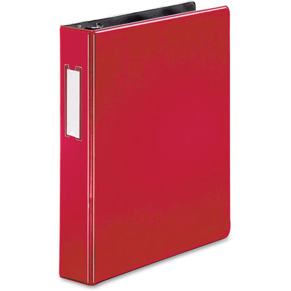 Business Source 1.5" D-Ring Binder - 1 1/2" Binder Capacity - 375 Sheet Capacity - Fastener: Slant D-Ring - Pocket: Inte