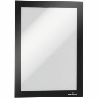 DURABLE Duraframe Half Letter - 8.50" x 5.50" Frame Size - Rectangle - Horizontal, Vertical - Self-adhesive, Sturdy, Dua