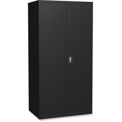 Lorell Fortress Series Storage Cabinet - 36" Width x 24" Depth x 72" Height - 5 x Shelf(ves) - Hinged Door(s) - 1 Each