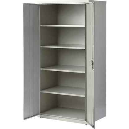 Lorell Fortress Series Storage Cabinet - 36" Width x 24" Depth x 72" Height - 5 x Shelf(ves) - Hinged Door(s) - 1 Each