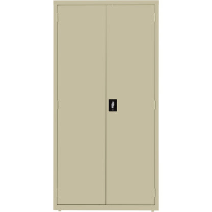 Lorell Fortress Series Storage Cabinet - 36" Width x 24" Depth x 72" Height - 5 x Shelf(ves) - Hinged Door(s) - 1 Each