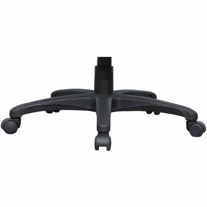 Lorell Executive High-Back Office Chair - Black Seat Color - Bonded Leather Seat Material - Black Back Color - Bonded Le