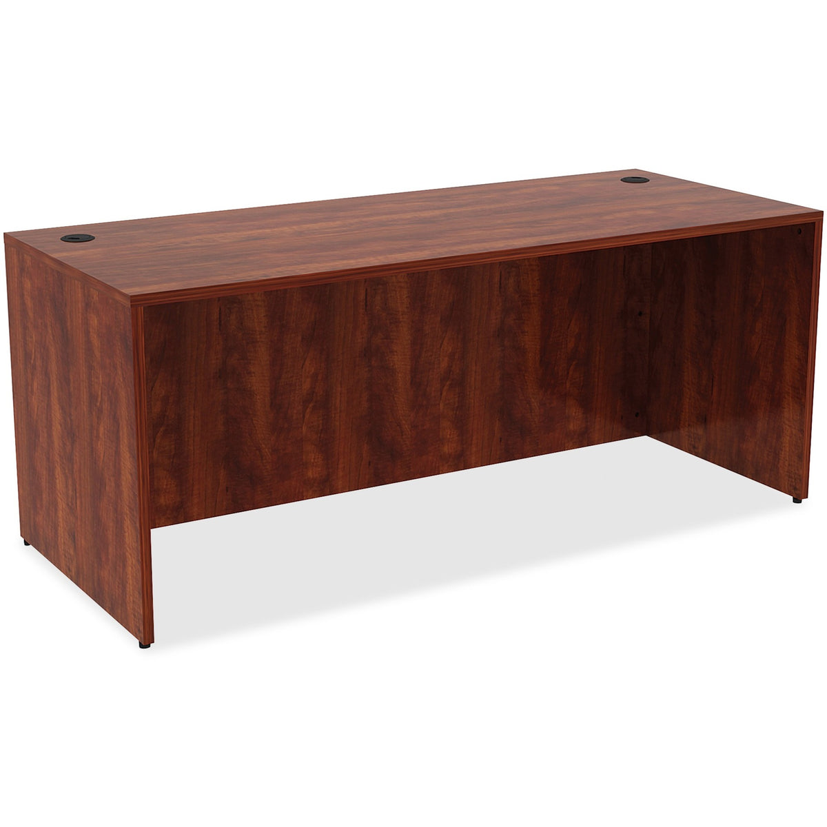 Lorell Essentials Series Rectangular Desk Shell - 29.5" Height x 70.9" Width x 29.5" Depth Desk - Material: Metal - Fini