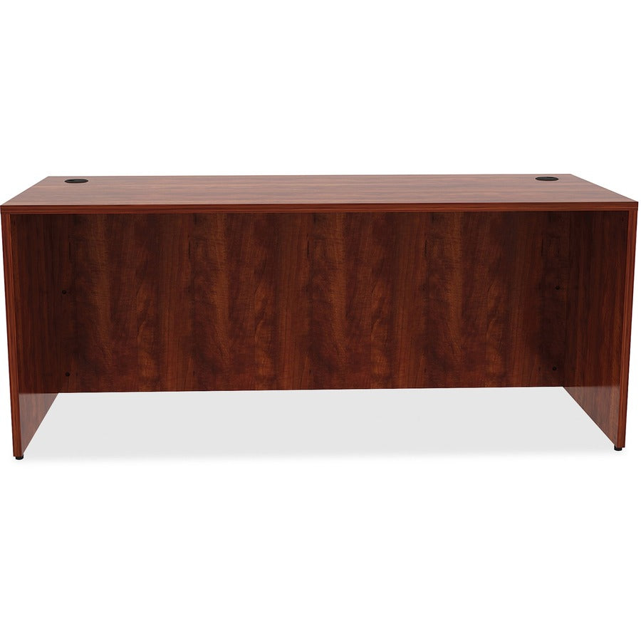Lorell Essentials Series Rectangular Desk Shell - 29.5" Height x 70.9" Width x 29.5" Depth Desk - Material: Metal - Fini