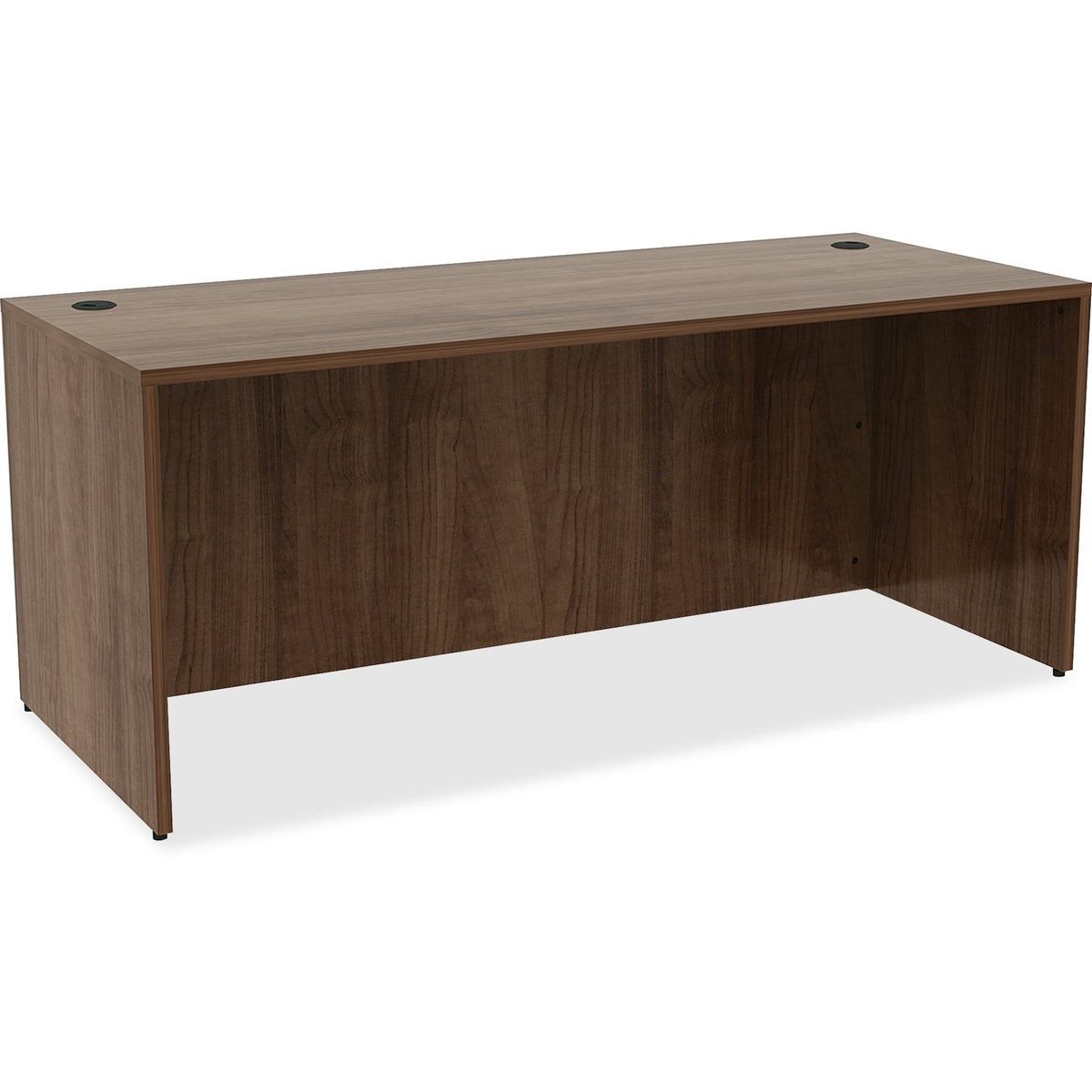 Lorell Essentials Series Rectangular Desk Shell - 29.5" Height x 70.9" Width x 29.5" Depth Desk - Material: Metal - Fini
