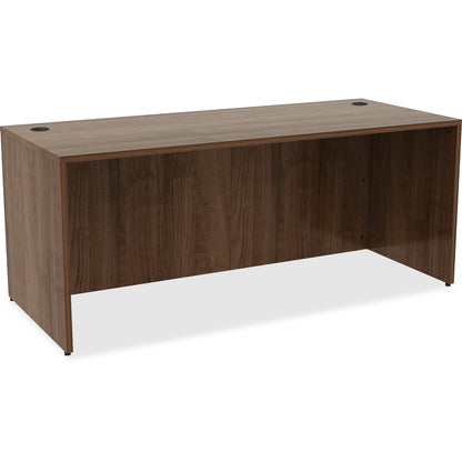 Lorell Essentials Series Rectangular Desk Shell - 29.5" Height x 70.9" Width x 29.5" Depth Desk - Material: Metal - Fini