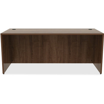 Lorell Essentials Series Rectangular Desk Shell - 29.5" Height x 70.9" Width x 29.5" Depth Desk - Material: Metal - Fini