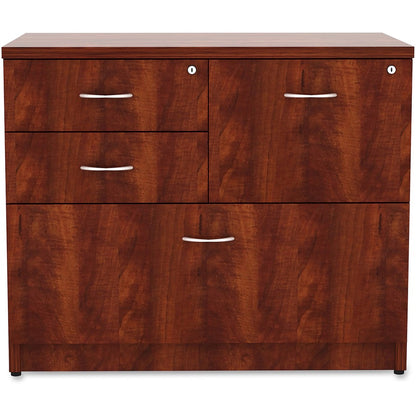 Lorell Essentials Series Box/Box/File Lateral File - 1" Thickness Side Panel, 29.5" Height x 35.5" Width x 22" Depth Lat