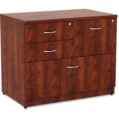 Lorell Essentials Series Box/Box/File Lateral File - 1" Thickness Side Panel, 29.5" Height x 35.5" Width x 22" Depth Lat