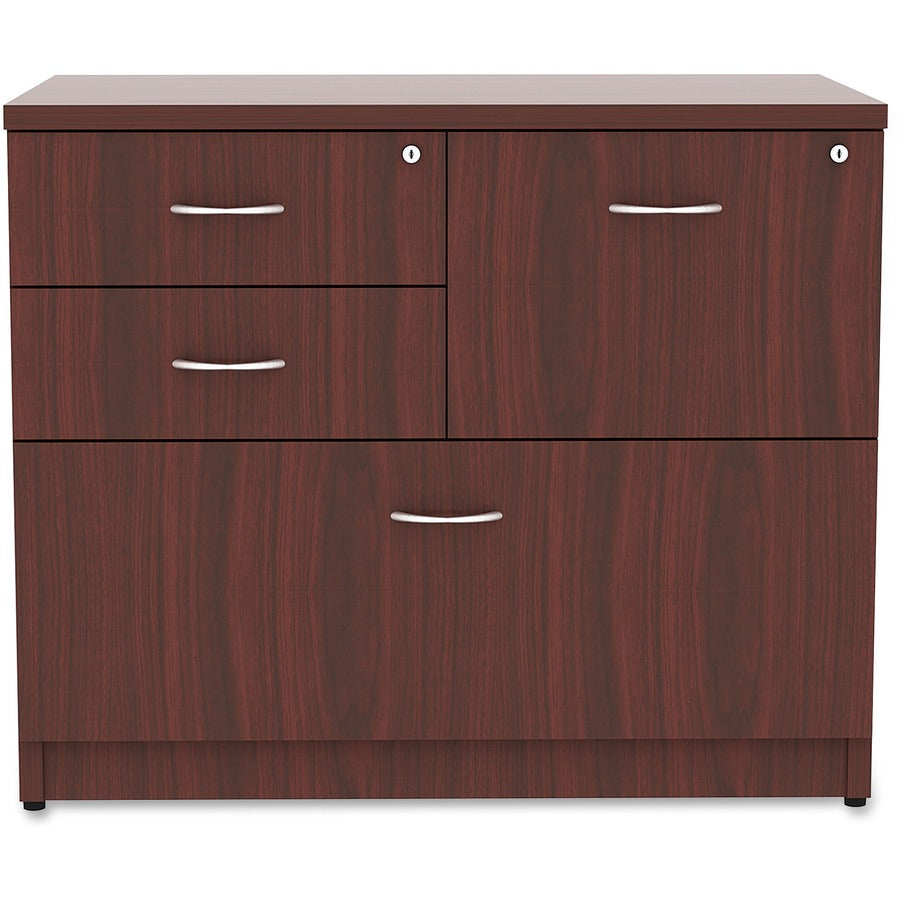 Lorell Essentials Series Box/Box/File Lateral File - 1" Thickness Side Panel, 29.5" Height x 35.5" Width x 22" Depth Lat