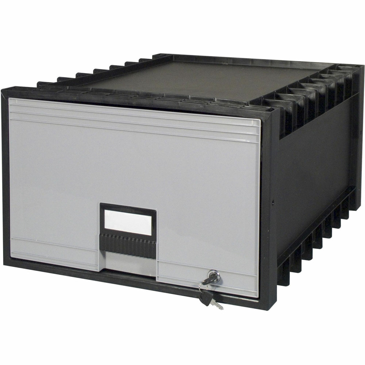 Storex Storage Case - External Dimensions: 18.3" Length x 11.5" Width x 24.4" Height - Media Size Supported: Legal - Hea