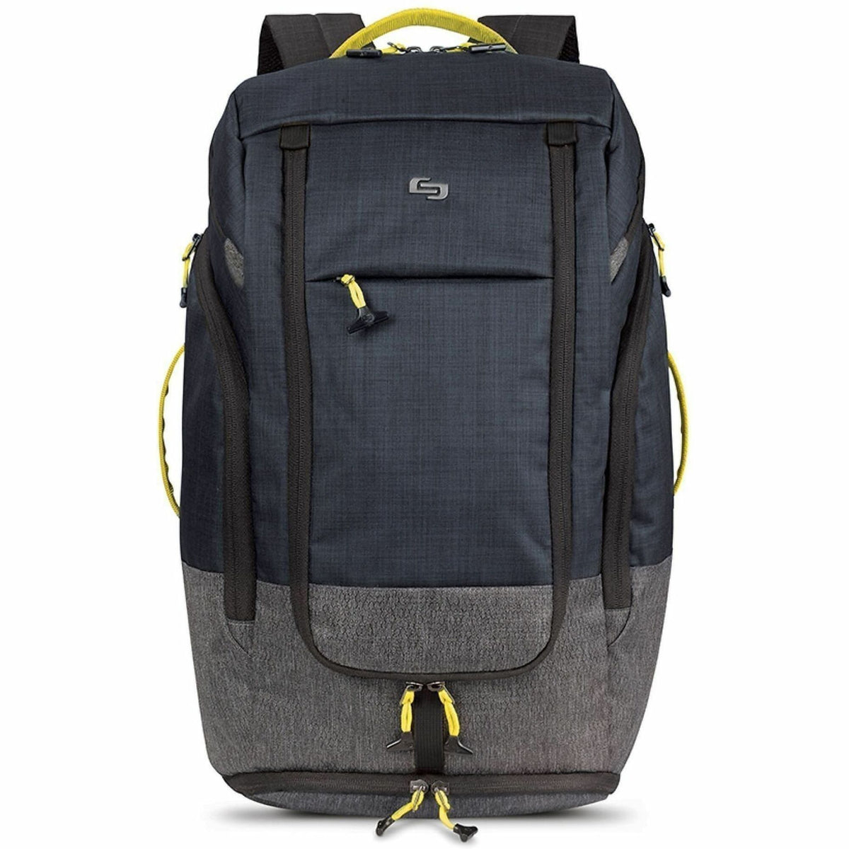 Solo Velocity Carrying Case (Backpack) for 17.3" Apple iPad Notebook - Blue Gray - Shoulder Strap, Hand Carry - 1 Each