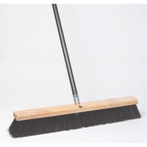 DQB 24 in. W Horsehair/Poly Broom 09989