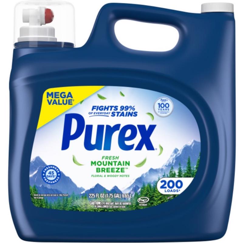 Purex Mountain Breeze Scent Laundry Detergent Liquid 225 fl. oz. 1 pk