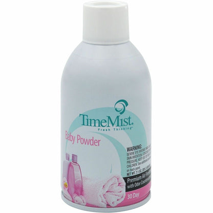 TimeMist Metered 30-Day Baby Powder Scent Refill - Spray - 6000 ft³ - 7.1 fl oz (0.2 quart) - Baby Powder - 30 Day - 1 E